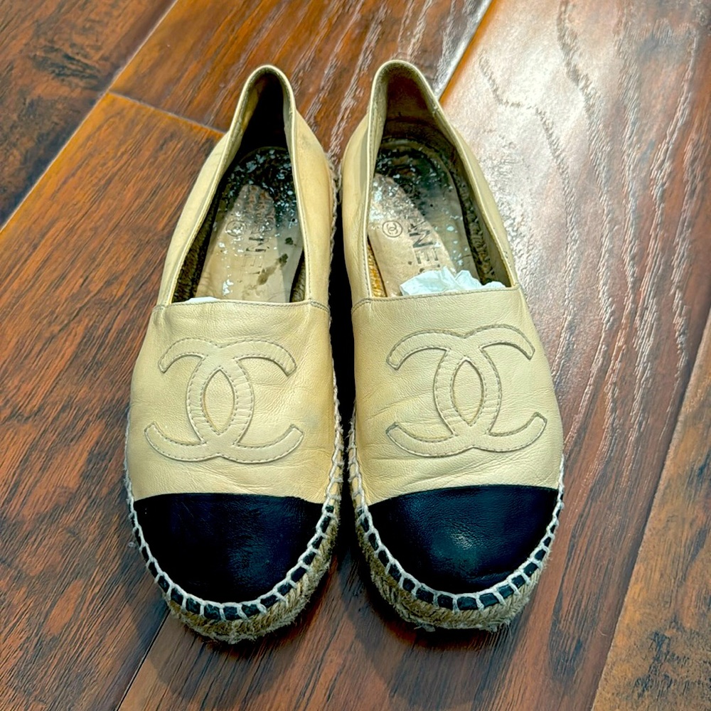 Authentic Chanel Espadrilles